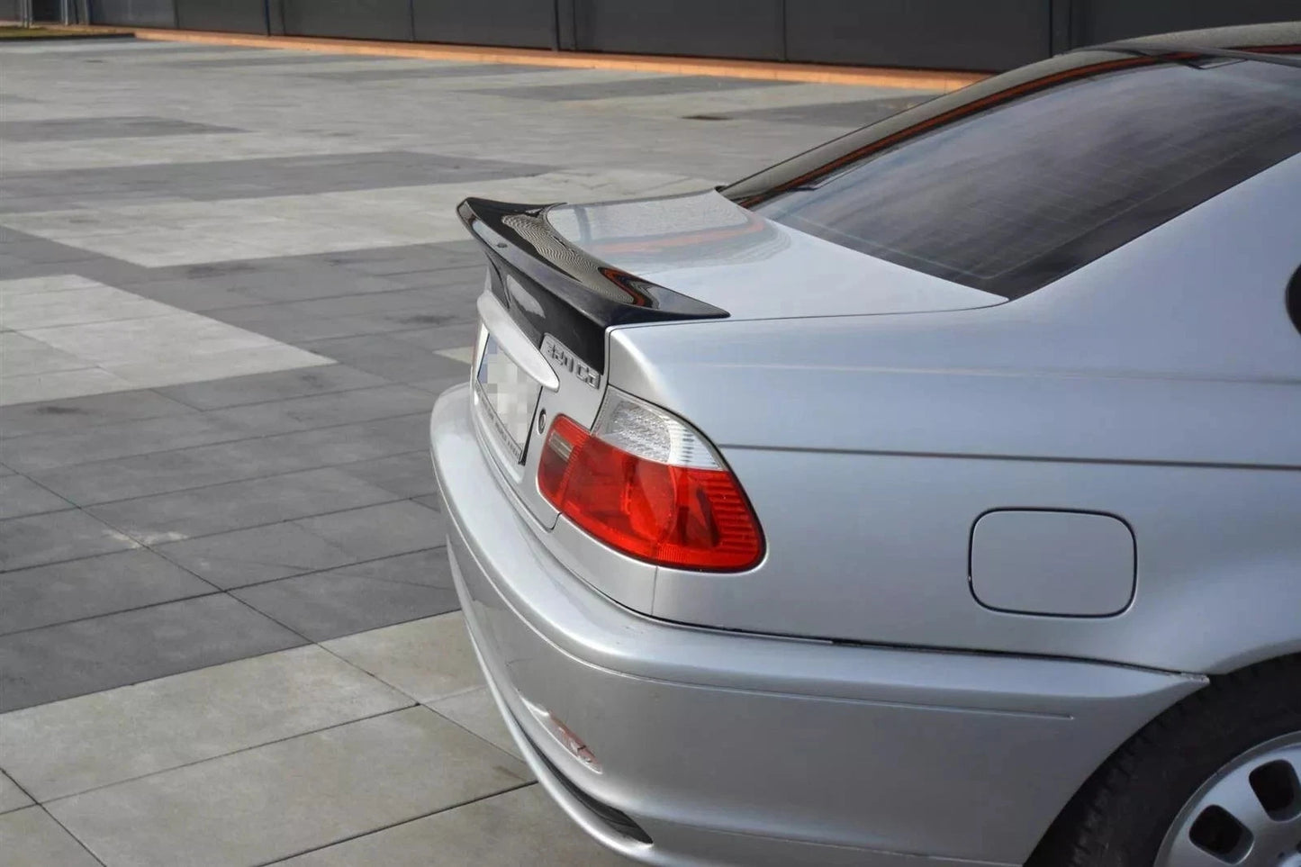 BMW 3 Series M3 E46 CSL Bootlid Style Gloss Black Rear Spoiler Drift Wing Lip
