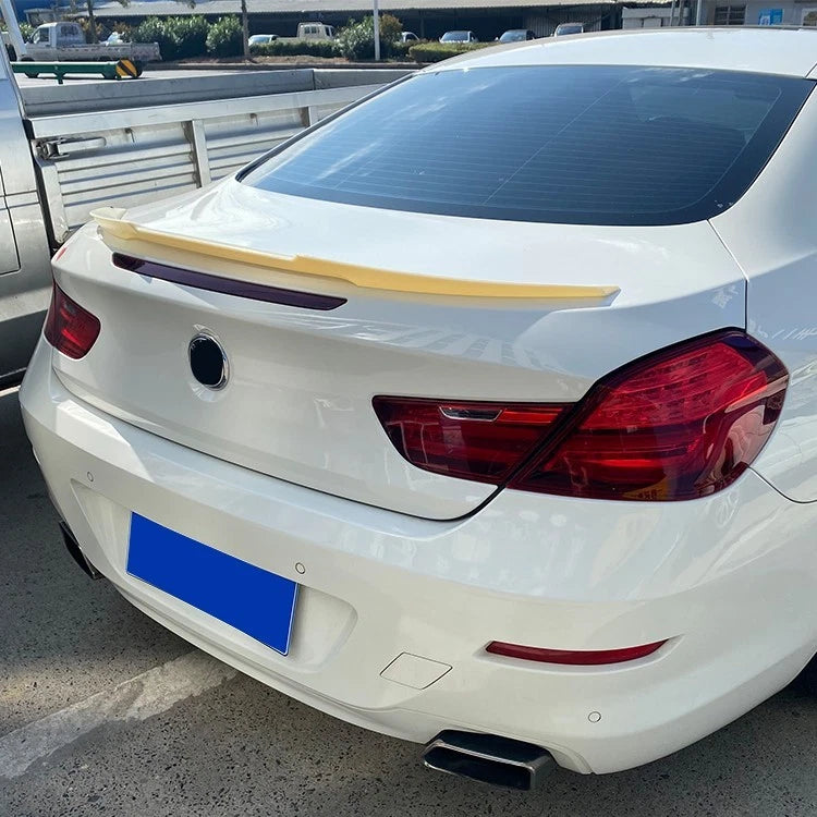 BMW 6 Series M6 F13 Gloss Black Rear M4 Style Boot Spoiler Lip Wing Body Kit