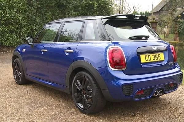 Mini Cooper S F55 F56 JCW Style Gloss Black Rear Roof Spoiler Wing Lip Kit 13-18