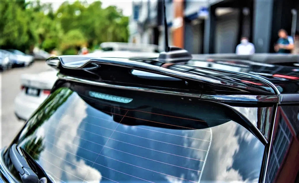 Mini Cooper S F55 F56 JCW Style Gloss Black Rear Roof Spoiler Wing Lip Kit 13-18