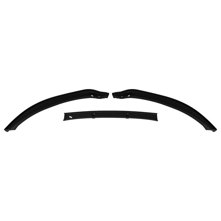 Audi A3 8P FACELIFT Gloss Black Front Splitter Spoiler Lip Body Kit 2008-2013
