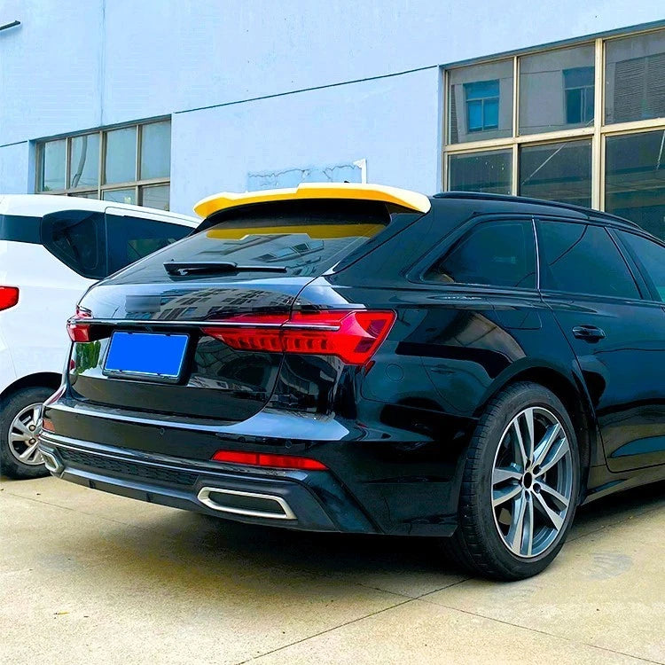 Audi A6 C8 Avant Estate RS6 Style Gloss Black Rear Roof Spoiler Lip Wing 2018+