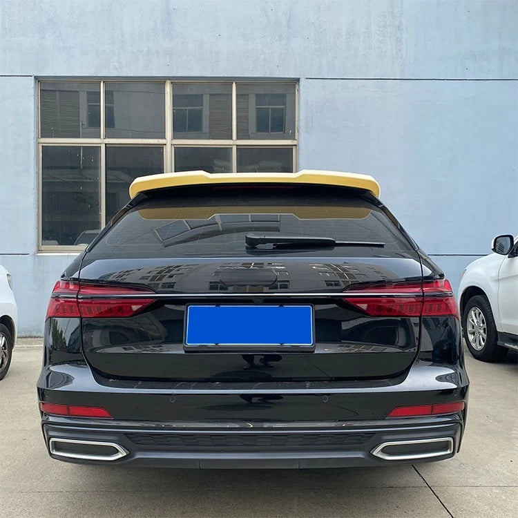 Audi A6 C8 Avant Estate RS6 Style Gloss Black Rear Roof Spoiler Lip Wing 2018+