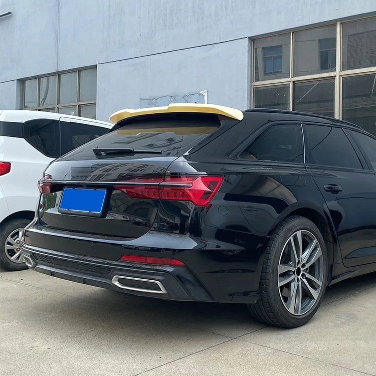 Audi A6 C8 Avant Estate RS6 Style Gloss Black Rear Roof Spoiler Lip Wing 2018+