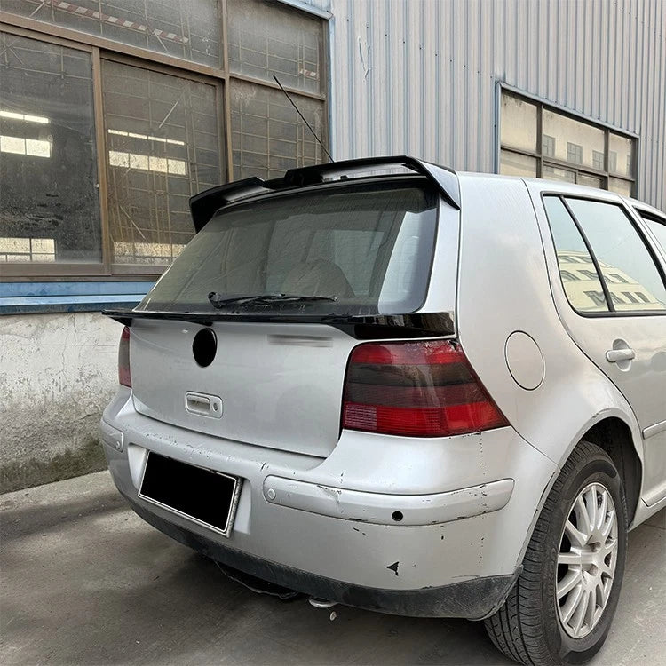 VW Golf MK4 GTI R32 R Oettinger Style Gloss Black Rear Roof Spoiler Wing Lip Kit
