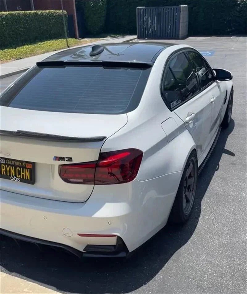BMW 3 Series M3 F30 Gloss Black Rear Roof Spoiler Window Lip Wing Body Kit 11-18