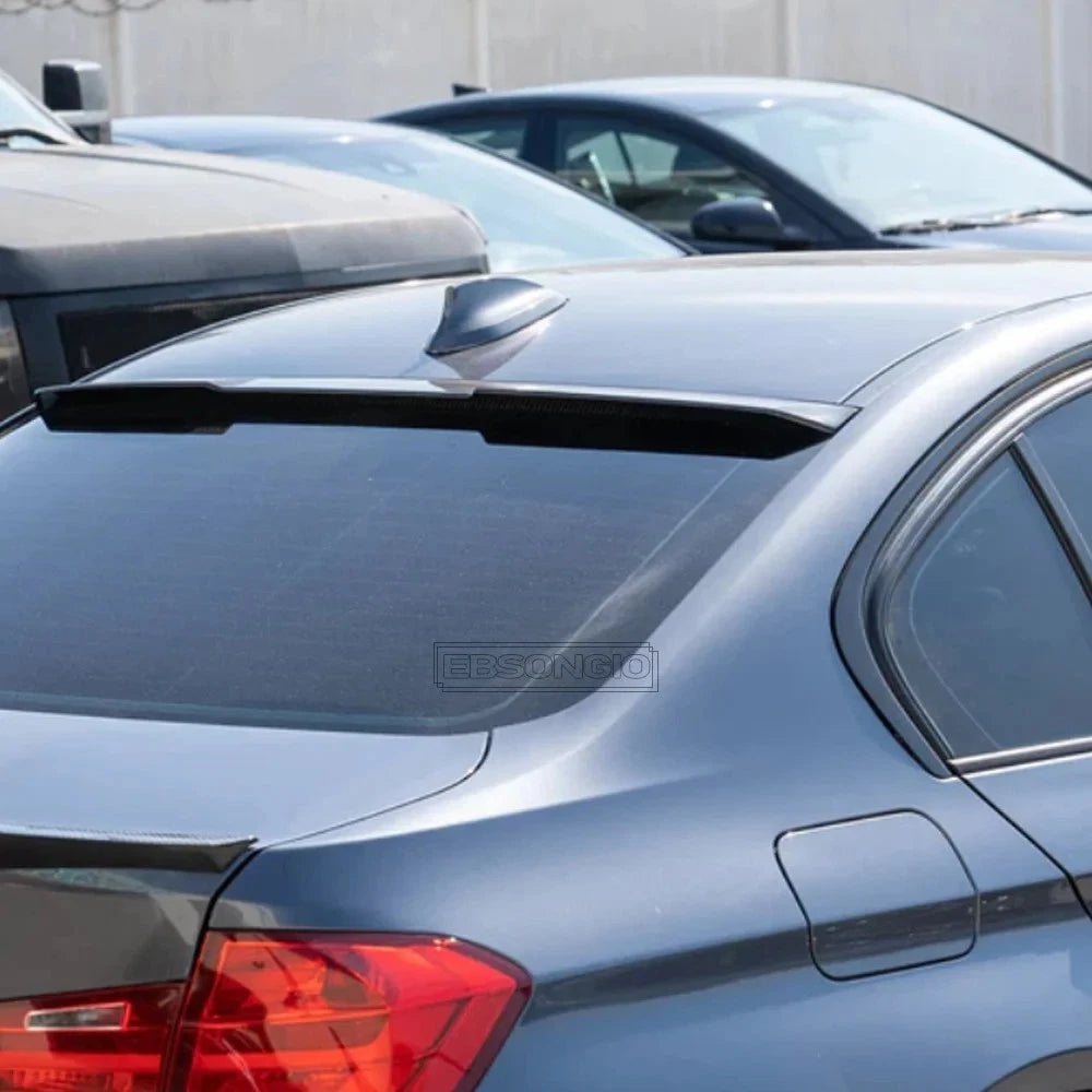 BMW 3 Series M3 F30 Gloss Black Rear Roof Spoiler Window Lip Wing Body Kit 11-18