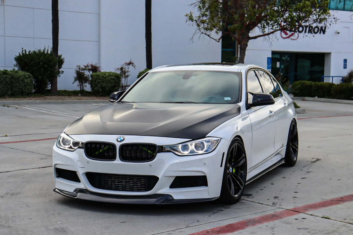 BMW 3 Series F30 F31 Gloss Black Side Skirts Extensions Spoiler Splitter Lip Kit