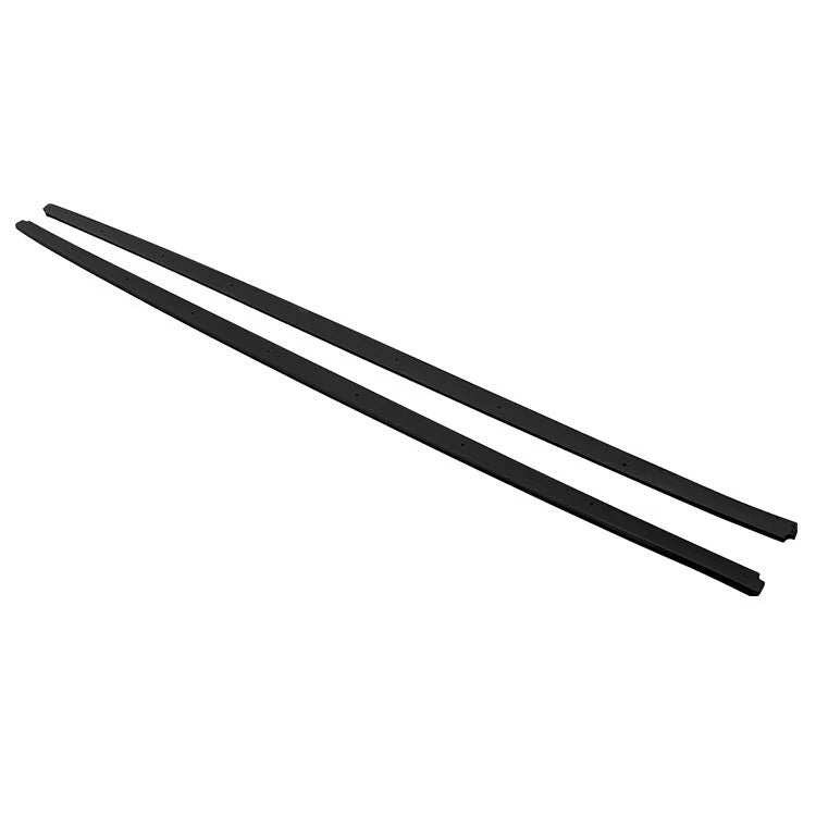 BMW 5 Series F10 F11 Gloss Black Side Skirts Extensions Spoiler Splitter Lip Kit