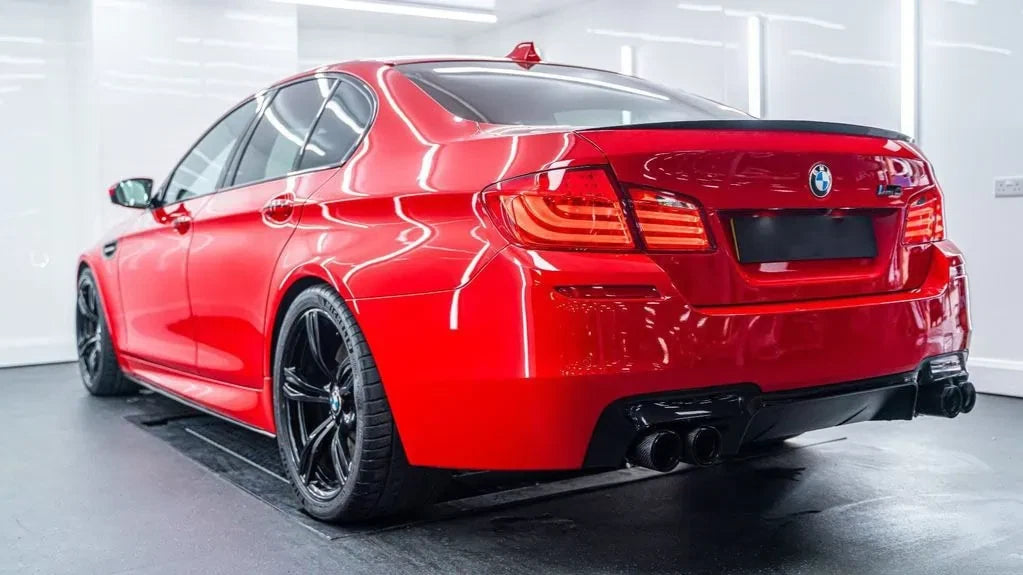 BMW 5 Series F10 F11 Gloss Black Side Skirts Extensions Spoiler Splitter Lip Kit