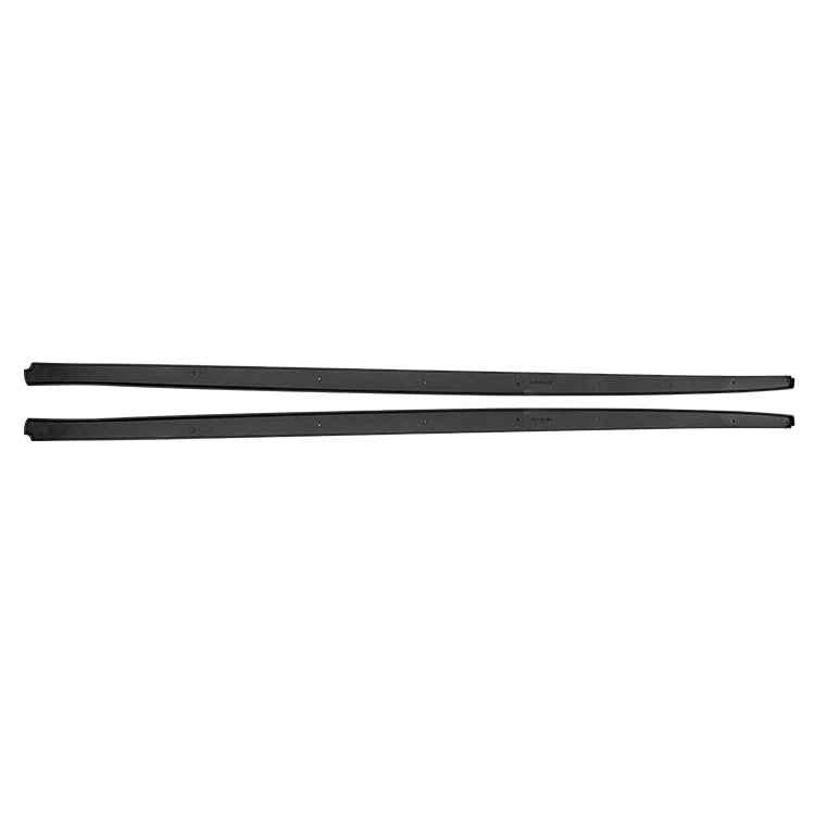 BMW 5 Series F10 F11 Gloss Black Side Skirts Extensions Spoiler Splitter Lip Kit