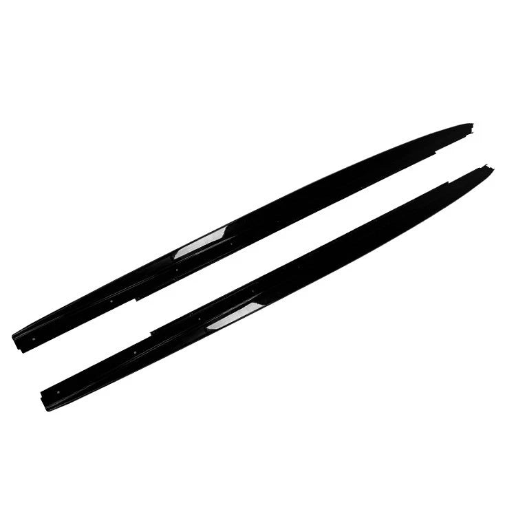 BMW 5 Series G30 G31 Gloss Black Side Skirts Extensions Spoiler Splitter Lip Kit