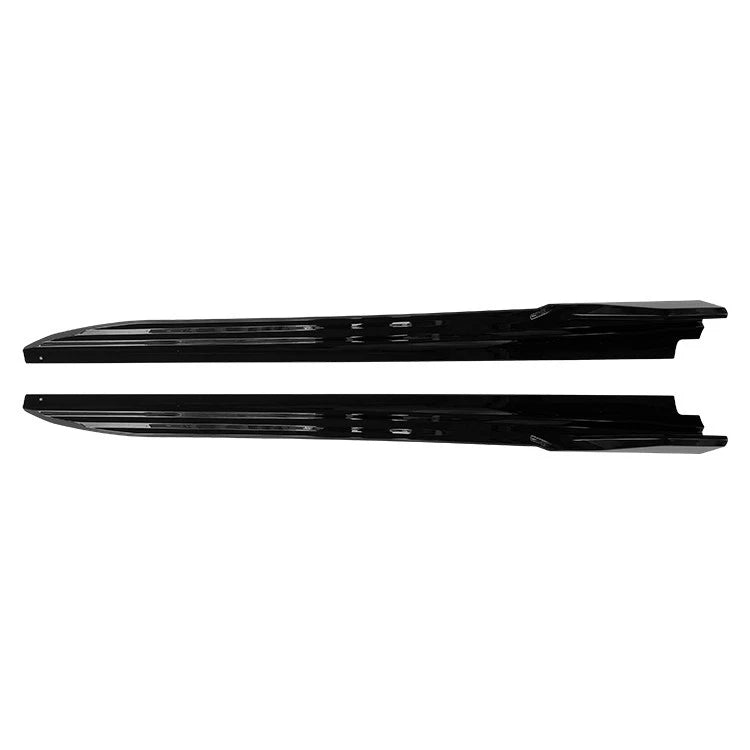BMW X5 F15 Gloss Black Side Skirts Extensions Spoiler Splitter Lip Bodykit 14-18