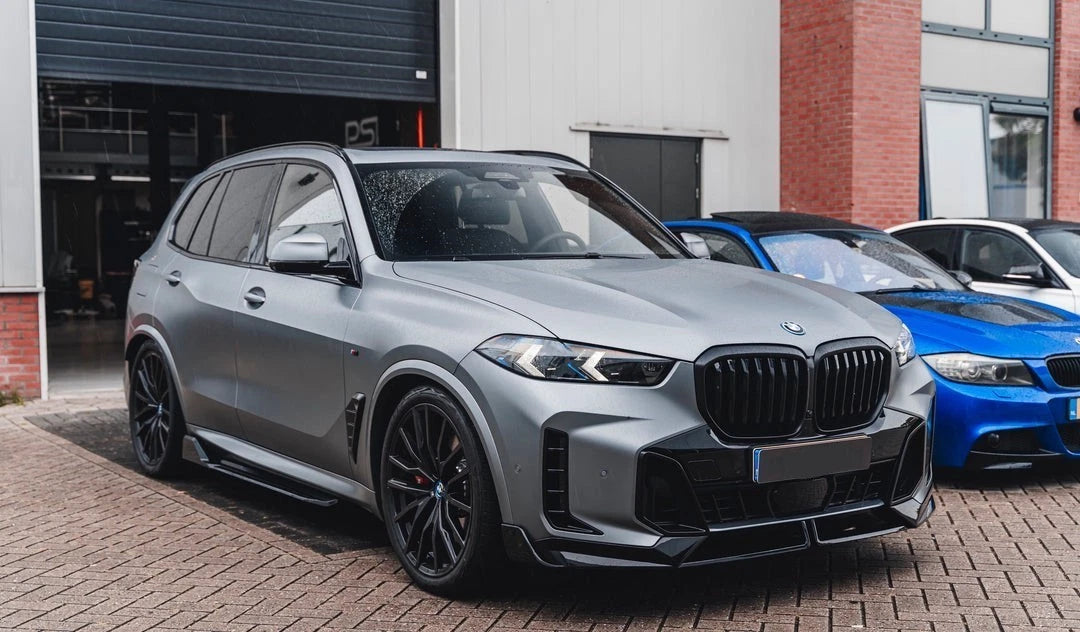 BMW X5 G05 Gloss Black Side Skirts Extensions Spoiler Splitter Lip Bodykit 2018+