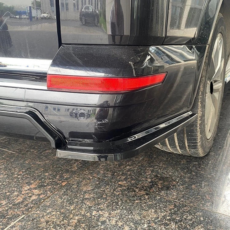 VW Transporter T6 Gloss Black Rear Diffuser Valance Splitter Spoiler Lip Bodykit