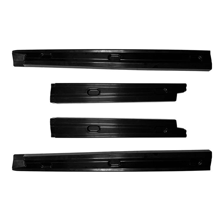 VW Caddy MK5 SWB Gloss Black Side Skirts Extensions Spoiler Splitter Lip Kit 21+
