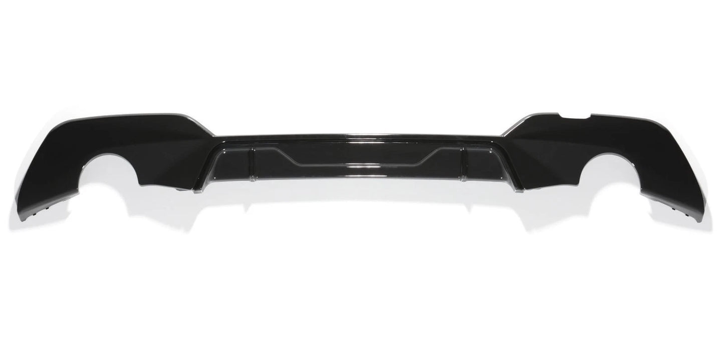 BMW 3 Series G20 G21 M Sport Gloss Black Rear Diffuser Lip Valance Body Kit