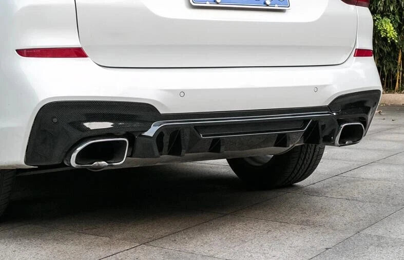 BMW X3 G01 M Sport X3M Style Gloss Black Rear Diffuser Lip Valance Body Kit