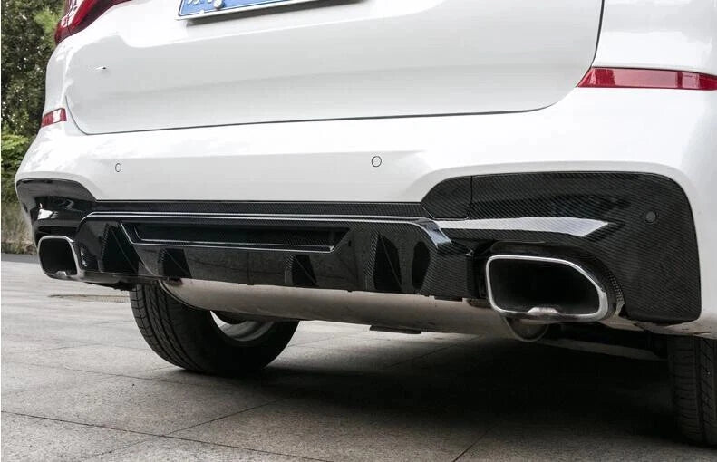 BMW X3 G01 M Sport X3M Style Gloss Black Rear Diffuser Lip Valance Body Kit