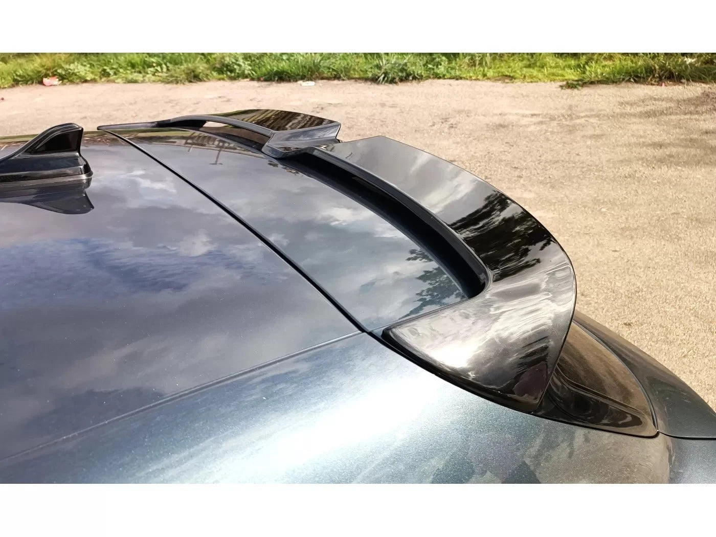 SEAT Leon MK4 OT Style Gloss Black Rear Boot Roof Spoiler Lip Wing Cupra 2020+