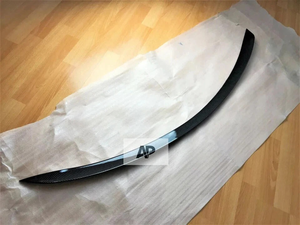 Mercedes C Class W205 Car Rear Spoiler 2014-2021 Abs Carbon Fibre