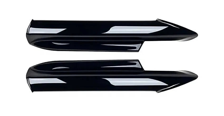 BMW 3 Series E90 E91 PRE-LCI Front Splitter 2004-2008 Abs Gloss Black
