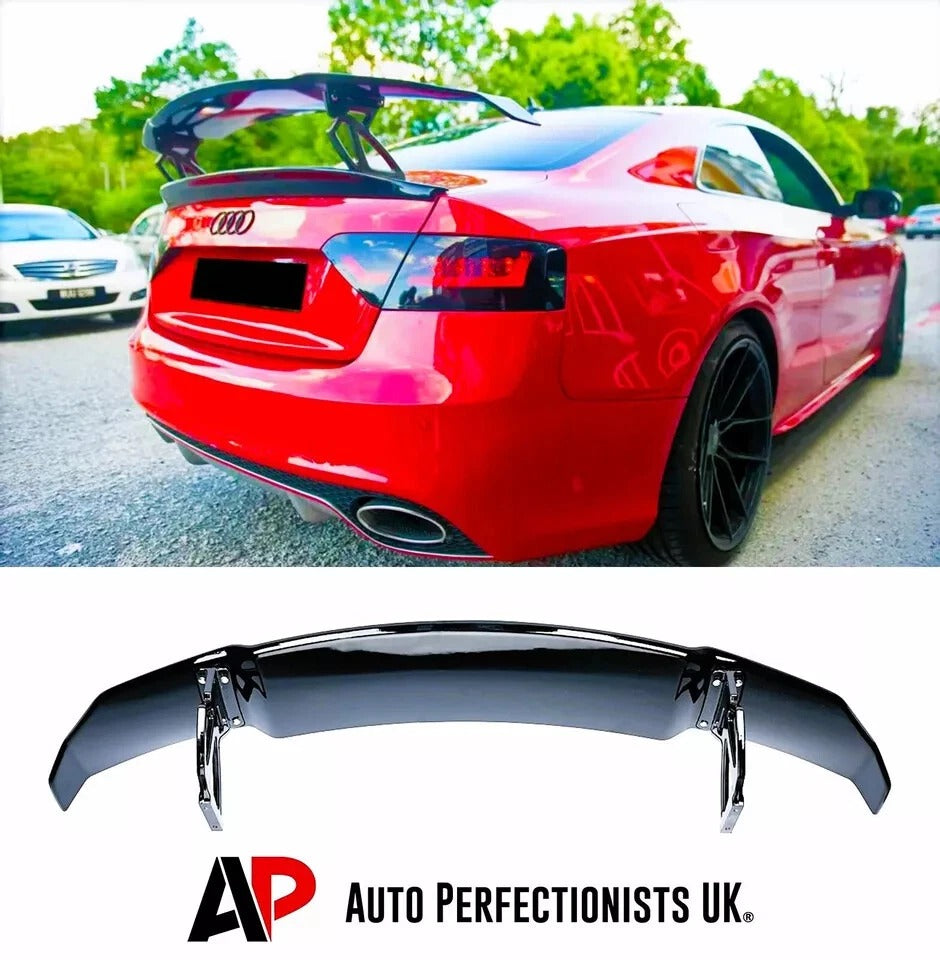 Audi A5 S5 RS5 B8 8T Coupe Gloss Black Racing Drift Spoiler 2007-16