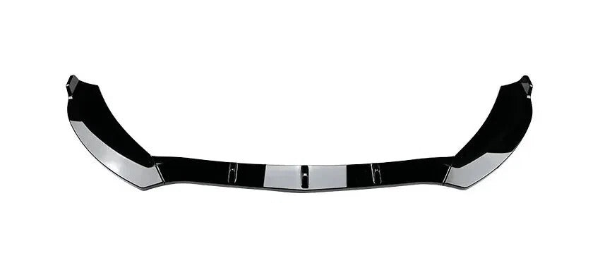 Mercedes C Class C43 W205 C205 Front Splitter 2014-2018 Abs Gloss Black