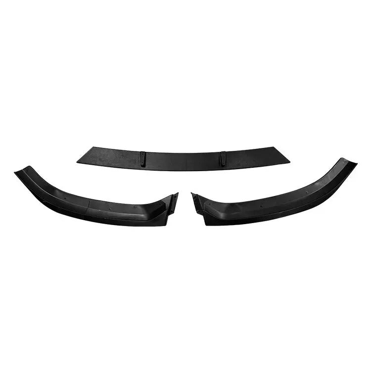 Audi A3 S3 S Line 8V Front Splitter 2017-2020 Abs Gloss Black