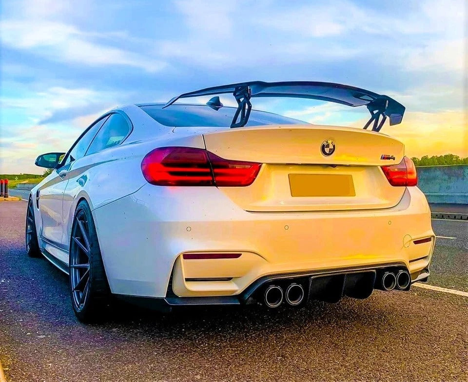 BMW M4 F82 4 Series F32 Gloss Black Racing Drift Spoiler Wing 2013-2020