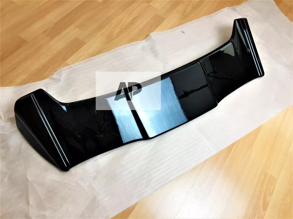 VW Polo MK5 Car Rear Roof Spoiler 2009-17 Batman Style Gloss Black