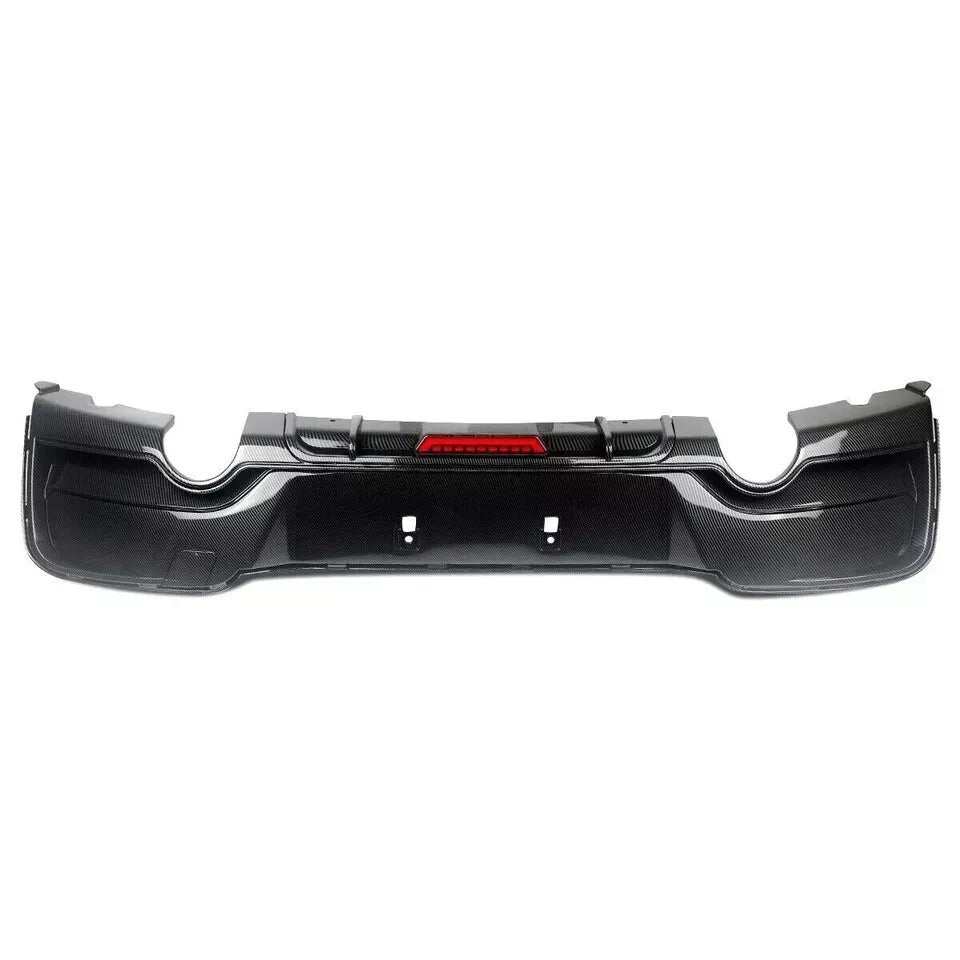BMW 1 Series F20 F21 Rear Diffuser Lip Valance 2011-2015 Abs Gloss Black