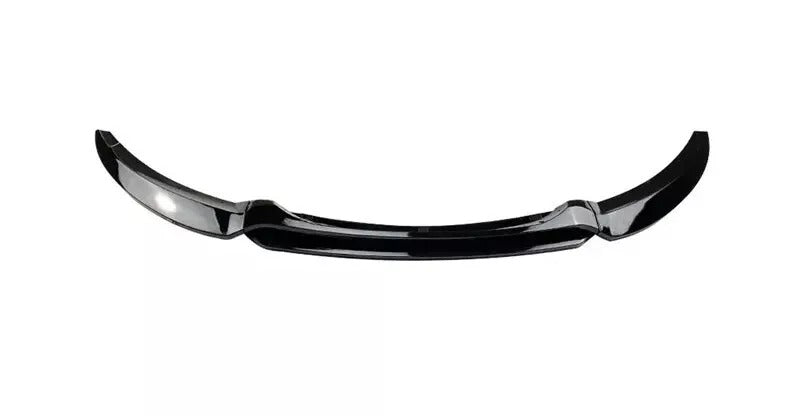 BMW 1 Series E82 E88 Front Splitter 2007-2013 Abs Gloss Black