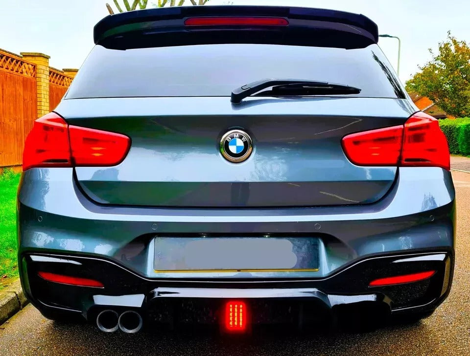 BMW 1 Series F20 F21 Rear Diffuser Lip Bumper 2015-2019 Carbon Fibre