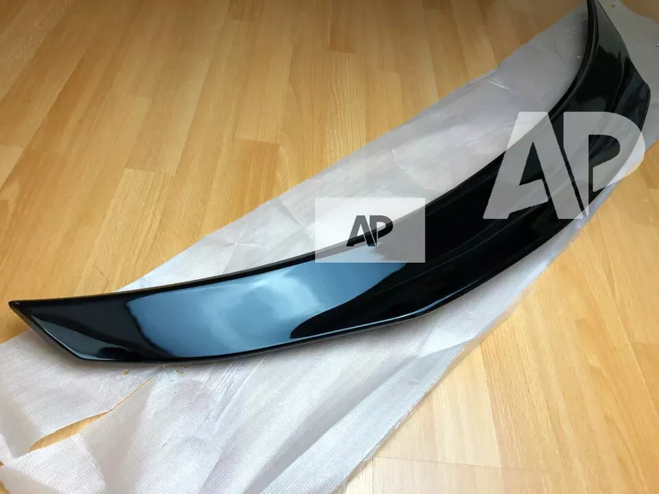 Mercedes C Class W205 Car Rear Spoiler 2014-2021 Abs Gloss Black
