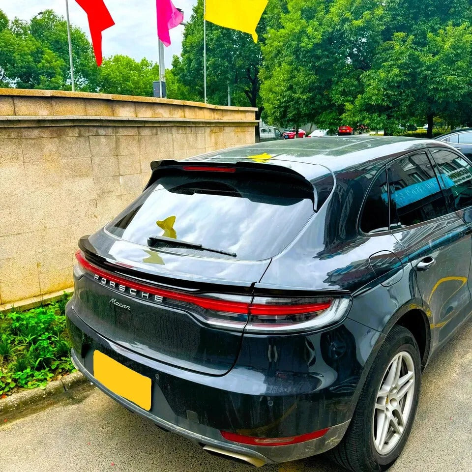 Porsche Macan Car Rear Roof Spoiler 2014-2024 Abs Gloss Black