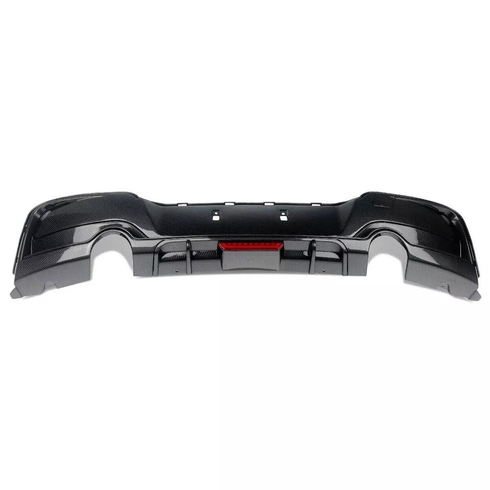 BMW 1 Series F20 F21 Rear Diffuser Lip Valance 2011-2015 Abs Gloss Black