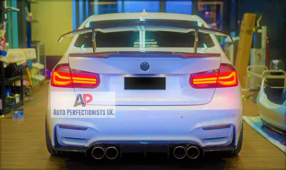 BMW M3 F80 3 Series F30 Gloss Black Racing Drift Spoiler Wing 2011-2019