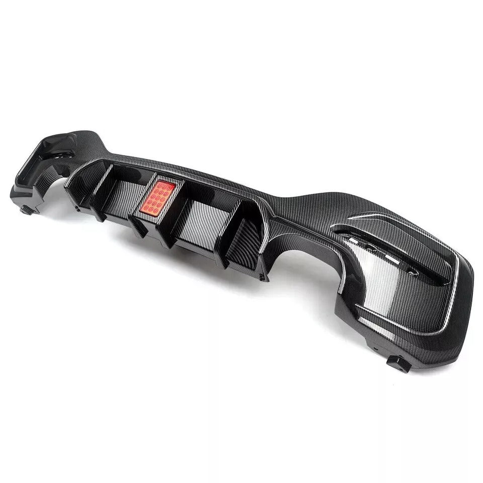 BMW 1 Series F20 F21 Rear Diffuser Lip Bumper 2015-2019 Carbon Fibre