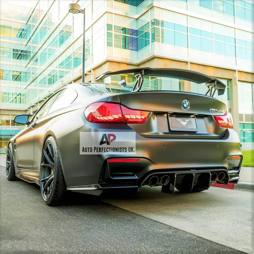 BMW M4 F82 4 Series F32 Gloss Black Racing Drift Spoiler Wing 2013-2020