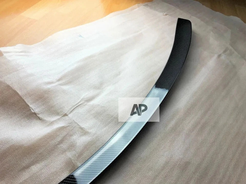 Mercedes C Class W205 Car Rear Spoiler 2014-2021 Abs Carbon Fibre