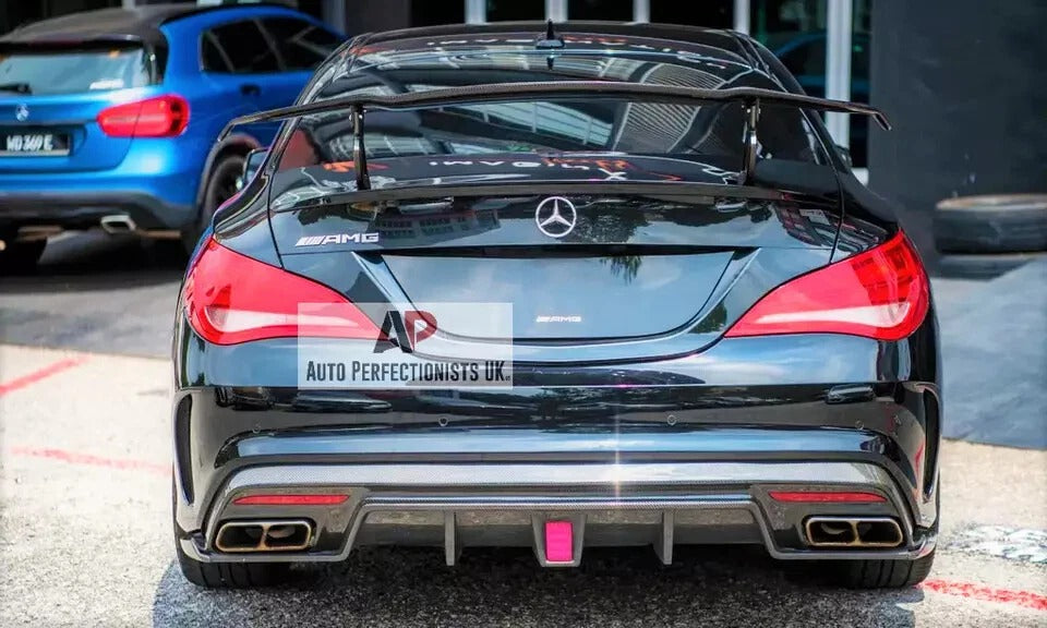 Mercedes CLA Class W117 C117 Gloss Black Racing Drift Spoiler 2013-18