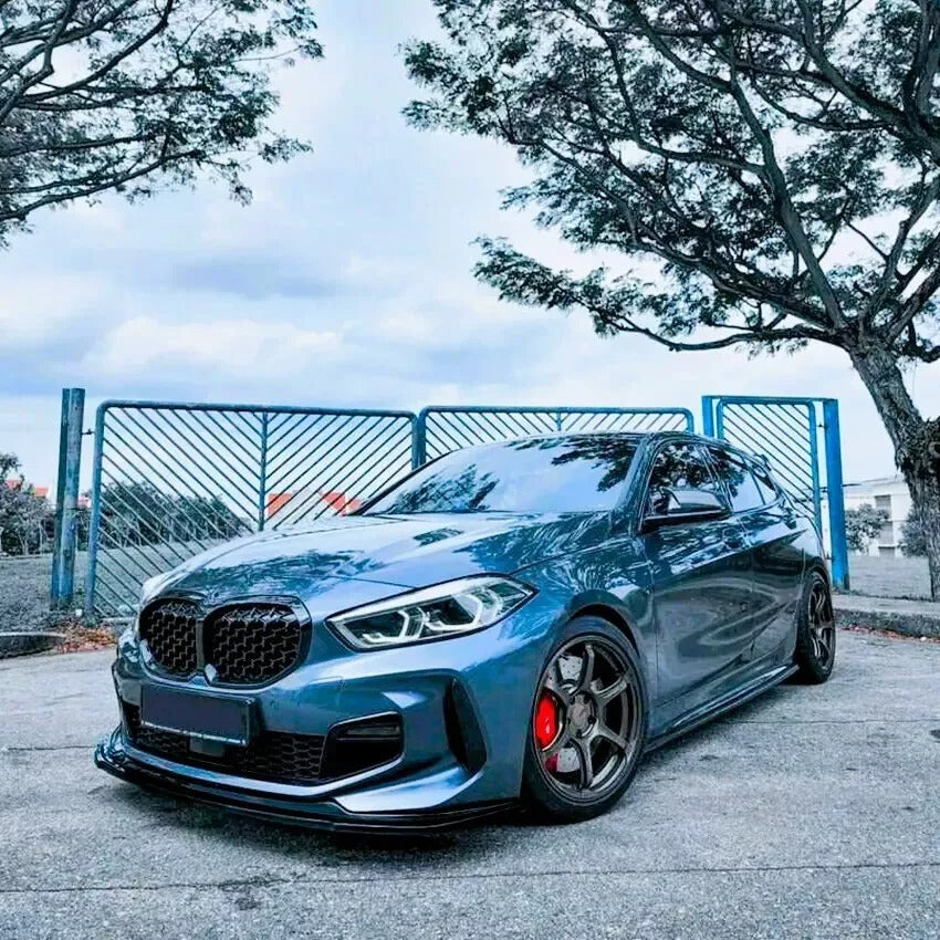 BMW 1 Series F40 Front Splitter 2020-2024 Abs Gloss Black