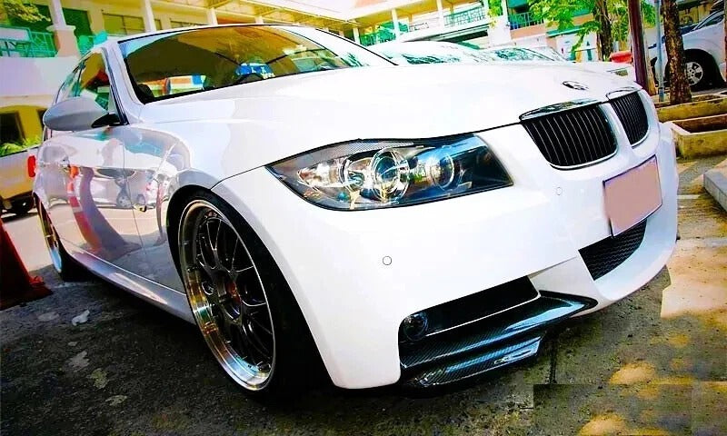 BMW 3 Series E90 E91 PRE-LCI Front Splitter 2004-2008 Abs Carbon Fibre