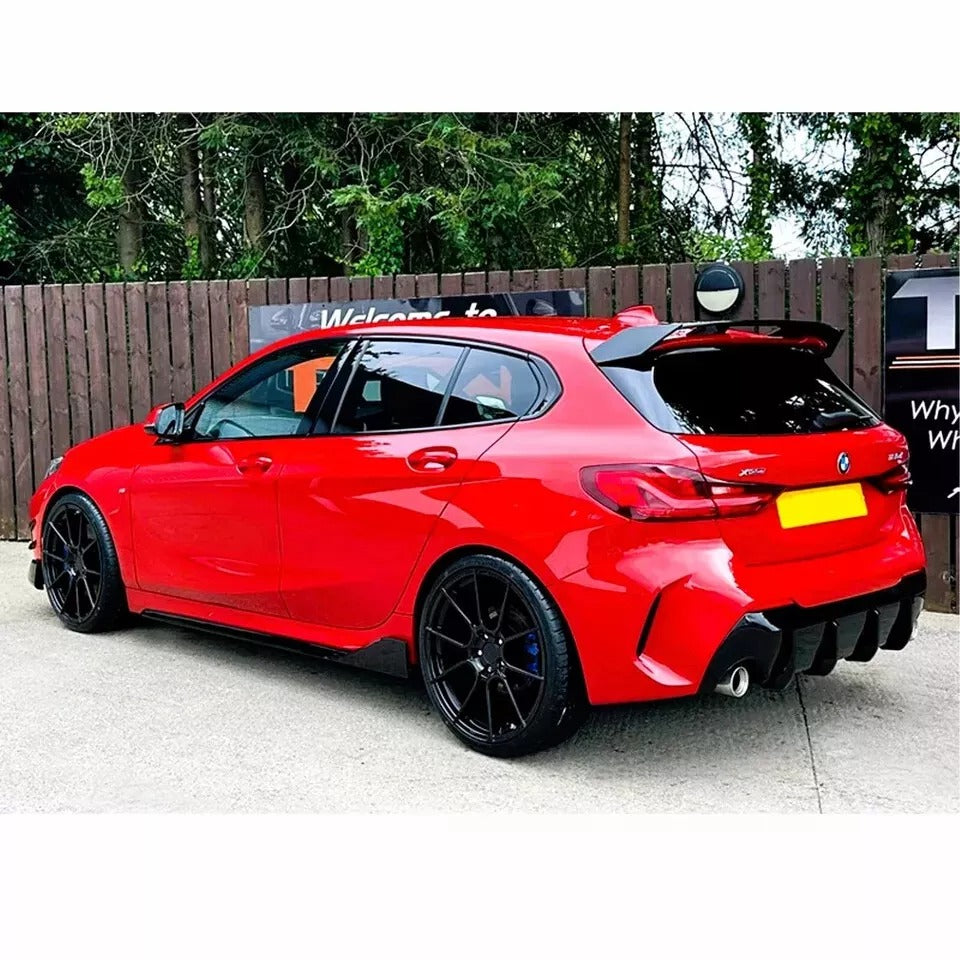 BMW 1 Series F40 Rear Diffuser Lip Bumper 2020-2024 Carbon Fibre