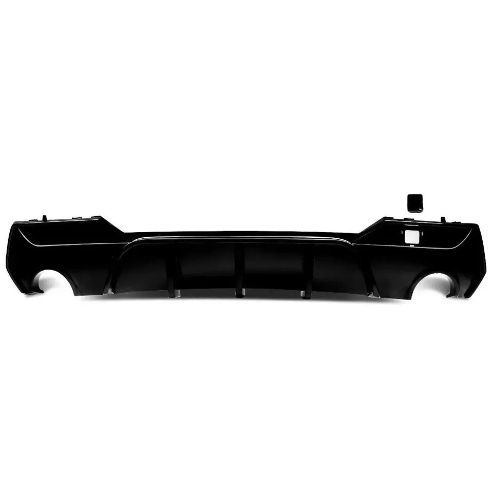 BMW 4 Series G22 G23 Rear Diffuser Lip Bumper 2020-2024 Gloss Black