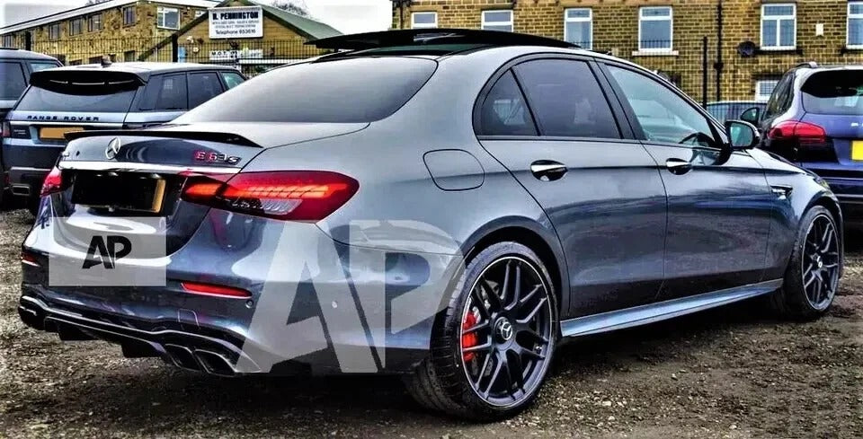 Mercedes E Class E63 W213 Car Rear Spoiler 2020-2024 Gloss Black