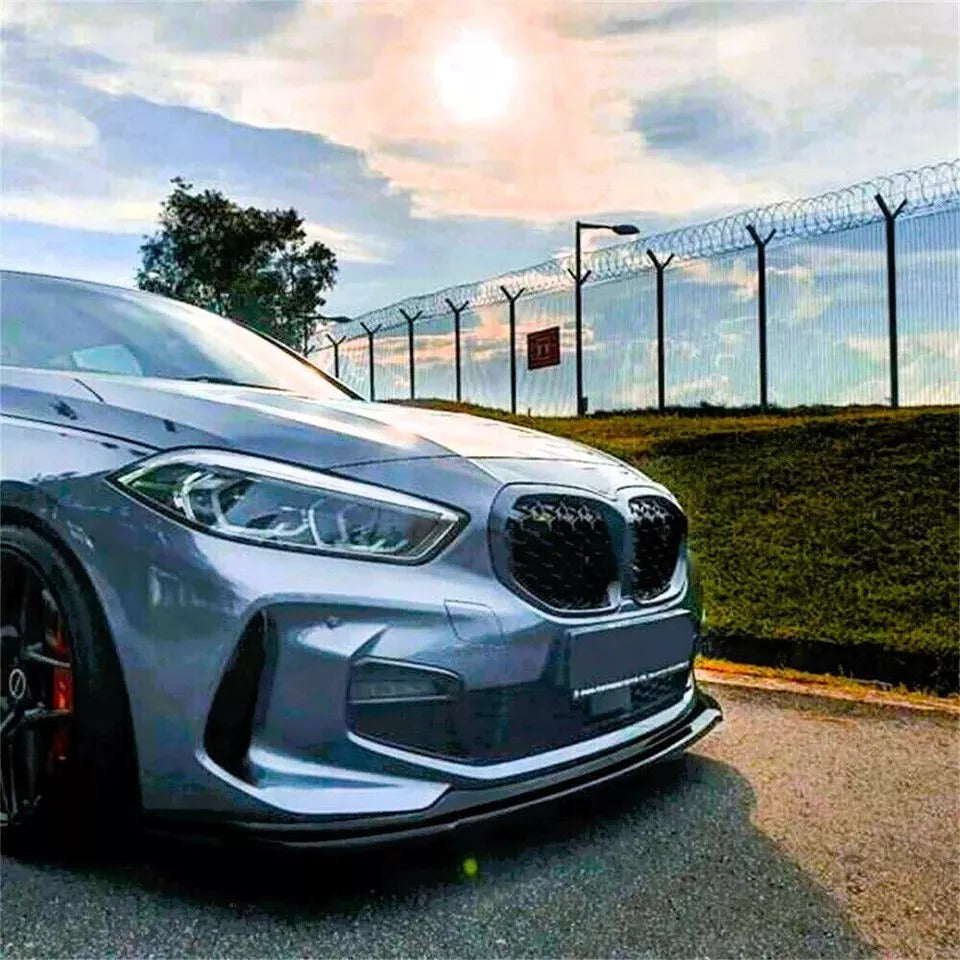 BMW 1 Series F40 Front Splitter 2020-2024 Abs Gloss Black