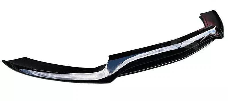 Mercedes C Class C43 W205 C205 Front Splitter 2014-18 Abs Gloss Black