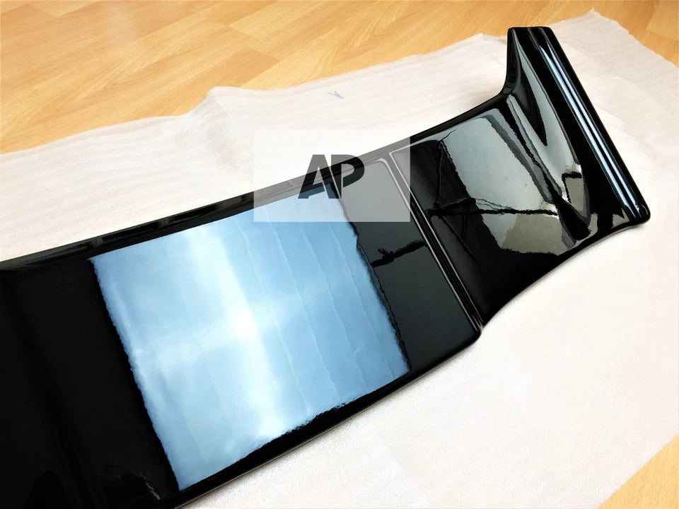 VW Polo MK5 Car Rear Roof Spoiler 2009-17 Batman Style Gloss Black
